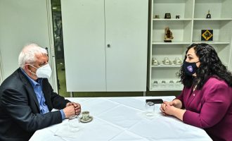 Presidentja në detyrë takohet me themeluesin e Universitetit Popullor Shqiptar në Zvicër