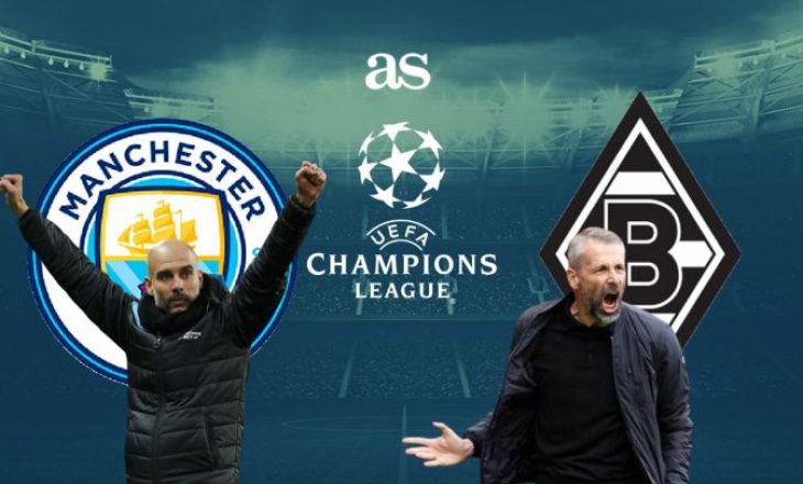 City vs M’gladbach – formacionet e ndeshjes së kthimit në Champions