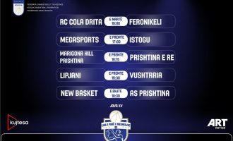 Çiftet në Ligën e Parë në basketboll te meshkujt që zhvillohen në mesjavë