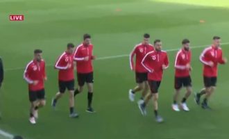 Shqipëria zhvillon stërvitjen e parë në Spanjë, në vigjilje të sfidës së parë me Andorrën