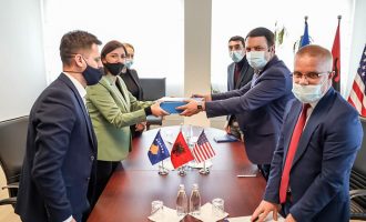 Haxhiu pranon detyrën e ministres së Drejtësisë nga Selimi