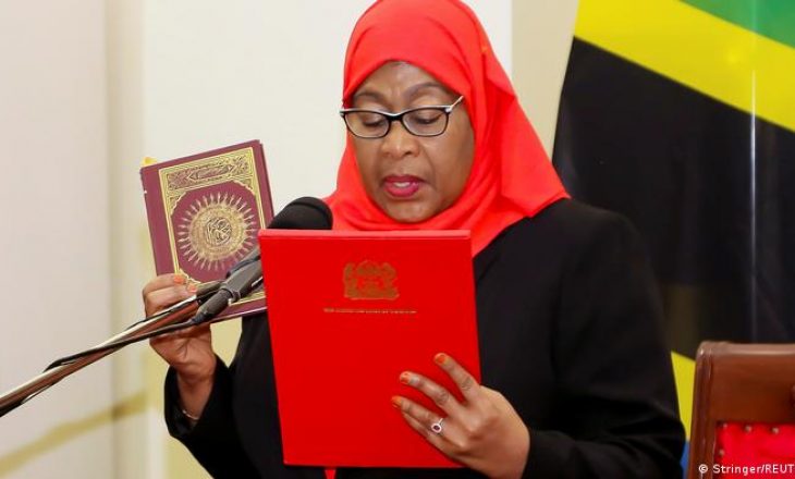 Samia Suluhu Hassan, presidentja e re e Tanzanisë