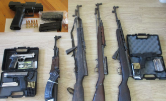Arrestohen shtatë persona dhe konfiskohen tetë armë pa leje në Deçan
