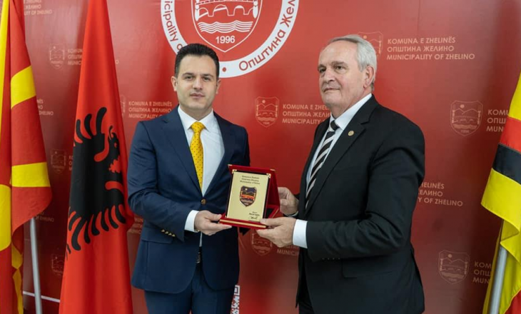 Ambasadori i Kosovës në Maqedoni viziton komunën e Zhelinës