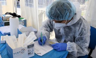 Mbi 370 teste të shpejta u kryen sot në sheshin “Shatërvan” në Prizren