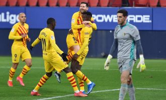 Barcelona mposht Osasunën, i afrohet kreut