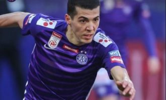 Agim Zeka shënon gol për Austrinë e Vjenës në Bundesligën austriake