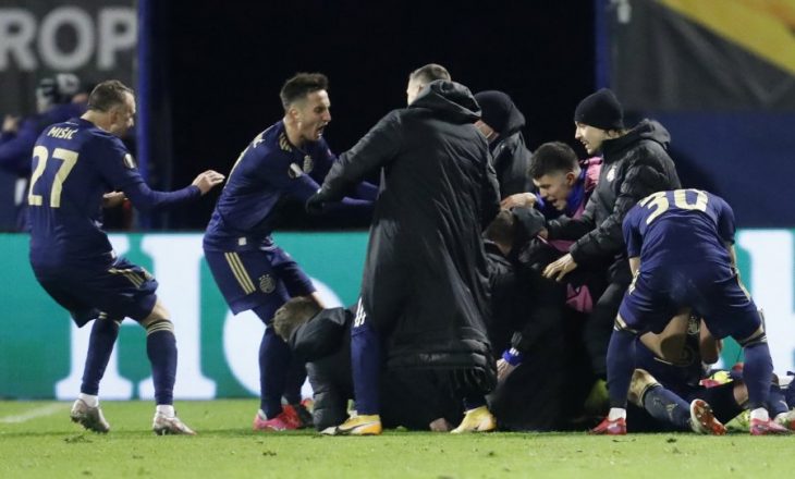 Dinamo Zagreb eliminon Tottenham-in pas vazhdimeve nga Europa League