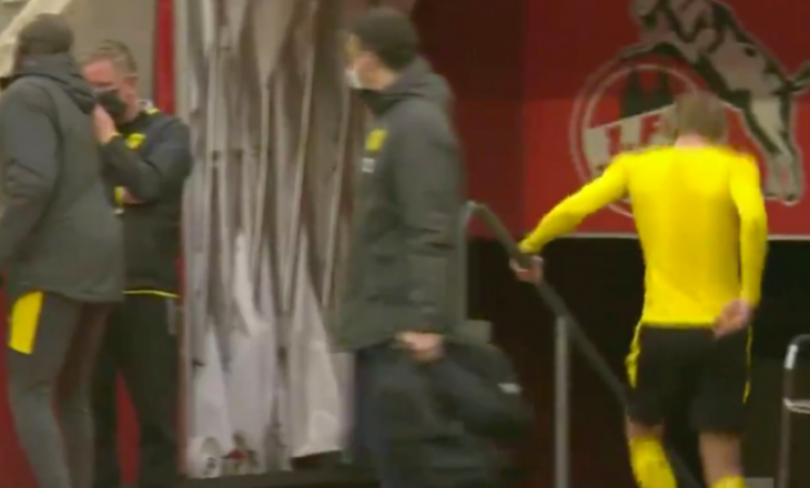 Pas barazimit të Dortmund ndaj Koln, shpërthen Haaland në pakënaqësi pas ndeshjes