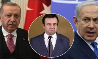 Kurti ia kthen letrën Erdoganit dhe Netanyahut