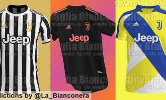 Juventus publikon fanellat e reja për sezonin 2021-2022