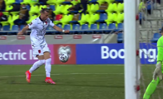 Shqipëria e mbyll në avantazh pjesën e parë te Andorra