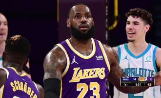Lakers mposht Charlotte – rezultatatet në NBA