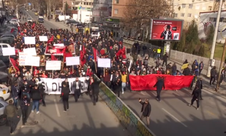 Rritet numri i të arrestuarve për protestën në Shkup