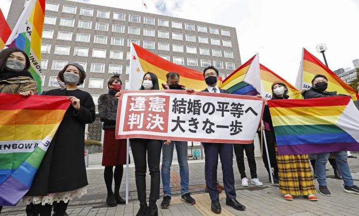 Gjykata në Japoni e konsideron antikushtetuese ndalimin e martesave të të njëjtit seks