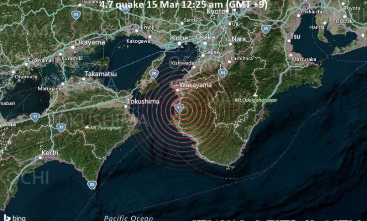 Japonia goditet nga një tërmet 7.2 ballë, paralajmërohet një “tsnunami”