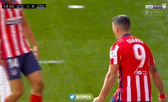 Luis Suarez kalon në epërsi Atleticon në derbin me Realin