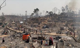 Nga OKB-ja thuhet se në zjarrin e kampit të Rohingya në Bangladesh, 15 persona kanë humbur jetën