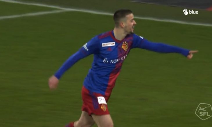 Zhegrova shënon gol në fitoren e Basel-it kundër Luzern-it