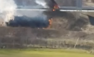 Merr flakë një kombi që bënte transportin e parave