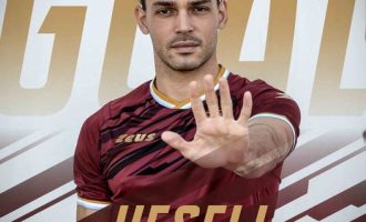 Frederik Veseli shënon supergol në fitoren e Salernitanës në Serie B