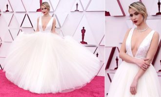 Veshjet që kthyen kokat në tapetin e kuq të “Oscars 2021”