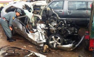 Nga një aksident rrugor në Kabul të Afganistanit, së paku shtatë persona kanë humbur jetën