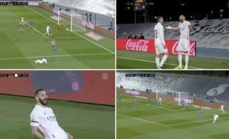 Benzema kalon në epërsi Realin në “El Classico”