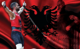 Briken Calja fiton dy medalje në Evropianin e peshëngritjes