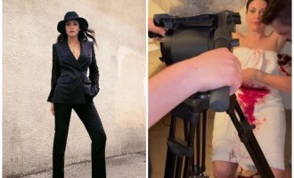 Projekti i ri filmik – Bleona shfaqet e përgjakur