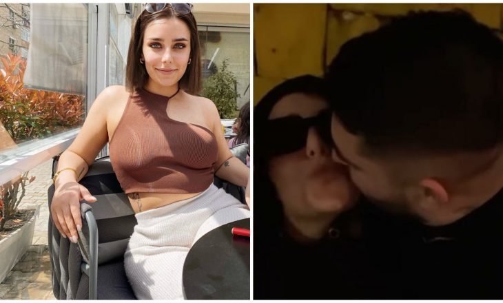 Tea Trifoni sqaron videon që u bë virale ku shkëmben puthje me një djalë