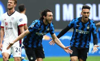 Inter shënon fitore në fund kundër Cagliarit