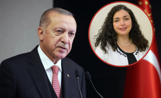 Erdogan uron Vjosa Osmanin