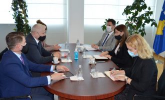 Haxhiu priti në takim Havollin ku diskutuan për hartimin e strategjisë kundër korrupsionit