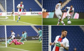 PSG-ja mposht bindshëm Angersin në Kupën e Francës, shkëlqen Icardi me tre gola
