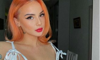 Rina Balaj sapo na solli versionin e saj të tendencës së fundit në modë