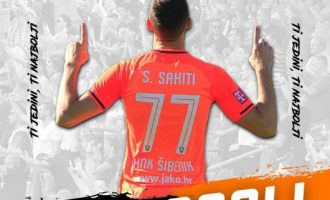 Suad Sahiti shënon gol në barazimin e Sibenikut me Goricën në Kroaci