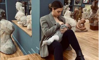 Sara Hoxha tregon barkun pas lindjes së Poem Blu: “Mos besoni çdo gjë që shihni në Instagram”