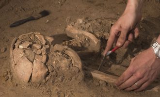 Gjenden mbetje mortore në Klinë