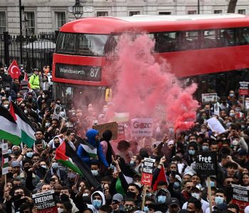 Protesta nëpër qytete të ndryshme të botës kundër konfliktit Izrael-Palestinë