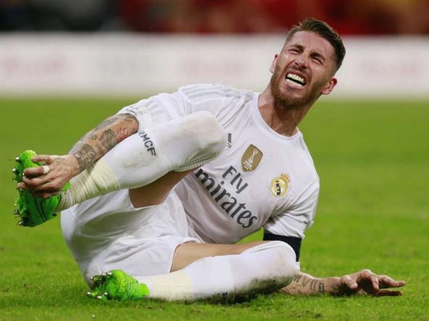 Sergio Ramos pritet të mungojë në ndeshjet e mbetura të këtij edicioni