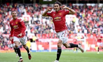 Cavani shënon gol të bukur nga distanca, kalon në epërsi Unitedin kundër Fulhamit