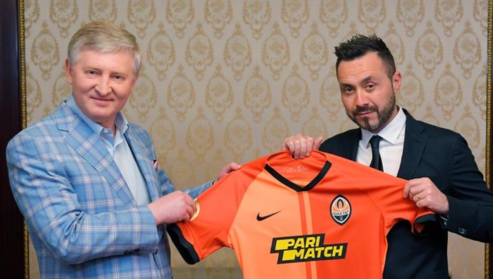 Roberto De Zerbi prezantohet te Shakhtar Donetsk
