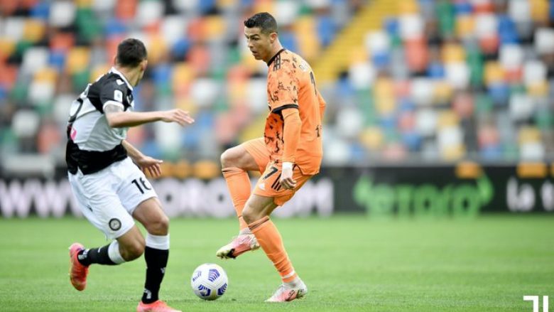 Ronaldo me dy golat e tij i siguron fitoren Juventusin në përballje me Udinesen