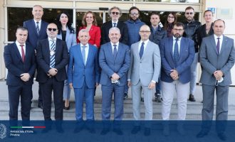 Ambasadori italian e quan sukses ndërkombëtar sekuestrimin e drogës në Lipjan