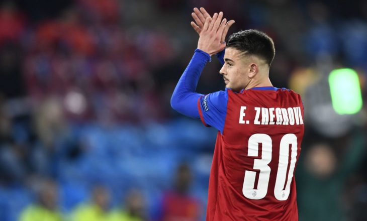 Edon Zhegrova realizon gol për Baselin në sfidën kundër Zurich