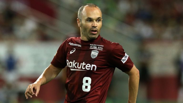 Iniesta vazhdon kontratën edhe për dy vite me ekipin japonez