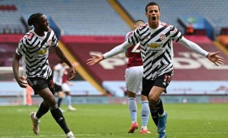 Manchester United mposht me përmbysje Aston Villën