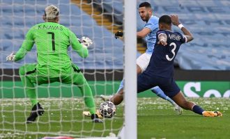 City dyfishon rezultatin, shënon përsëri Mahrez