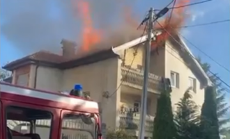 Policia deklarohet për zjarrin që kaploi shtëpinë në Deçan